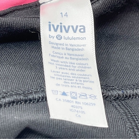 IVIVVA Girl’s Lot of 2 Reversible Swim Bottom and Shorts Multi Black Green Sz 14 - Picture 8 of 15